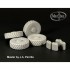 1/48 Supacat Jackal Wheels (4pcs) & Jerrycans (4pcs) for Airfix kit