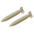 1/48 Radiac Collecting Pods (8pcs) for Saab J29 Tunnan and J32 Lansen