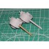 1/35 Mark I Barrels set - QF 6-pounder 8 Cwt Hotchkiss (2pcs) & 8mm Hotchkiss M1914 (3pcs)