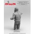 1/16 Soviet T-72 Tank Commander Vol.2 - "Leaning" for Trumpeter kit #00924