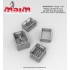 1/16 Plastic Crates (4pcs)