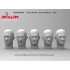 1/24 Bare Heads Set #4