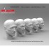 1/24 Bare Heads Set #4