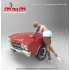 1/24 Car Wash Girl Posing Vol.2 (1 figure,3D printed soft resin)