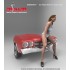 1/24 Car Wash Girl with Sponge Vol.3 (1 figure,3D printed soft resin)