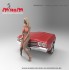 1/24 Car Wash Girl Leaning Vol.5 (1 figure, 3D printed soft resin)