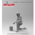 1/24 Car Wash Girl with Bucket Vol.6 (1 figure,3D printed soft resin)
