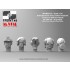 1/24 Schwabenland Army Tanker Head Set (5pcs)