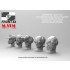 1/24 Schwabenland Army Tanker Head Set (5pcs)