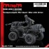 1/24 Postapocalyptic War Quad/Bike with Driver (3D printed) Resin Model Kit