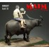 1/35 Vietnamese Civilians with Water Buffalo