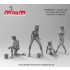 1/35 Car Wash Girls Set with Buckets