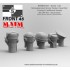 1/35 Schwabenland Army Tanker Head Set - Front 46 (5pcs)