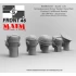 1/35 Schwabenland Army Tanker Head Set - Front 46 (5pcs)