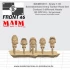 1/35 Schwabenland Army Tanker Head Set - Front 46 (5pcs)