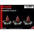 1/48 - 1/35 Campfire (3pcs)