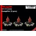 1/48 - 1/35 Campfire (3pcs)