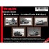 1/48 - 1/16 Picture Frames + German Panther Tanks Black/White (5pcs)