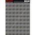 1/48 - 1/16 Floor Tiles Texture Decals (self adhesive, 24cm x 17cm)