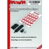1/35 Road Construction Signs #Red Version (5pcs, resin & sticker)
