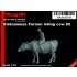 1/35 Vietnamese Farmer Riding Cow #2