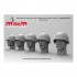 1/35 US Vietnam Head Set with 5 Different Emotions (5 Heads, resin)