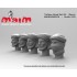 1/35 Taliban Head Set #5 (5pcs, resin)