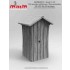 1/48 Old Wooden Shithouse (toilet)