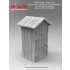 1/72 Old Wooden Shithouse (toilet)