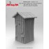 1/72 Old Wooden Shithouse (toilet)