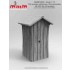 1/72 Old Wooden Shithouse (toilet)