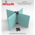 Clips "Cross" for 5mm Thickness Foamboard / Styrofoam (4pcs)
