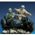 1/35 German Motorcycle Crew (2 figures)