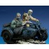 1/35 German Motorcycle Crew (2 figures)