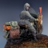 1/35 WWII US Motorcycle WLA Rider for Miniart kit (1 figure)