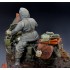 1/35 WWII US Motorcycle WLA Rider for Miniart kit (1 figure)