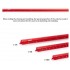 Aluminum Alloy Scale Ruler for Modellers (1/144, 1/100, 1/72, 1/48, 1/35, 1/24)