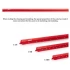 Aluminum Alloy Scale Ruler for Modellers (1/144, 1/100, 1/72, 1/48, 1/35, 1/24)