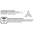 Aluminum Alloy Scale Ruler for Modellers (1/144, 1/100, 1/72, 1/48, 1/35, 1/24)