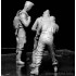 1/32 WWII Luftwaffe Pilots (3 Figures)