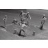 1/35 WWII German Tankers - "A Break between Battles" (5 figures + 1 dog)