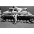 1/35 WWII German Tankers - "A Break between Battles" (5 figures + 1 dog)