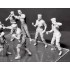 1/35 WWII British & American Paratroopers - "Friendly Boxing Match" (9 figures)