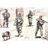 1/35 Modern US Infantrymen - Cordon and Search (4 figures + 1 dog)