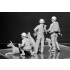 1/35 WWII Dogs in Service in the US Marine Corps (3 Figures w/3 Dogs)