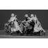 1/35 WWII German Motorcyclists (4 figures)