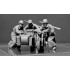1/35 WWII German Motorcyclists (4 figures)