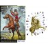 1/35 Indian Wars Series - Ambush Attack: 1 Indian Warrior, 1 British Officer, 1 Horse