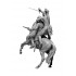 1/35 Indian Wars Series - Ambush Attack: 1 Indian Warrior, 1 British Officer, 1 Horse