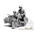1/35 German Motorcycle Troops On The Move w/BMW R75